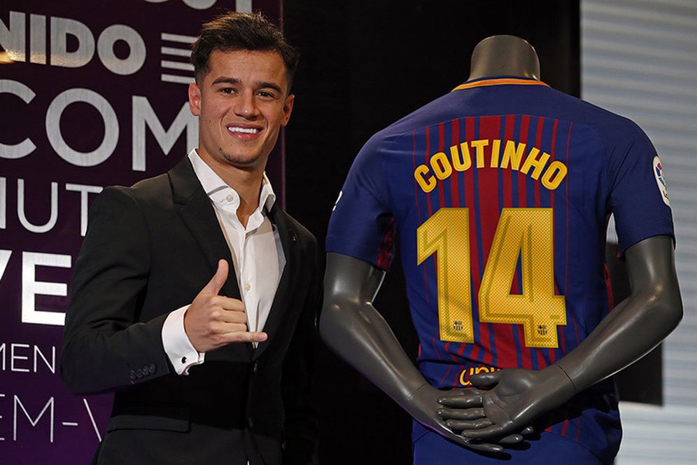Coutinho Resmi Warisi Nomor Mascherano di Barcelona