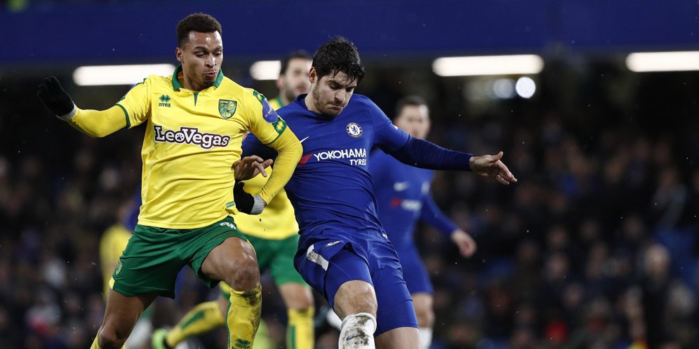 Alvaro Morata vs Norwich City.