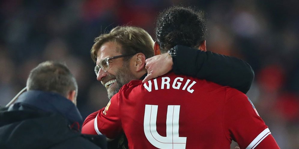 Jurgen Klopp dan Virgil van Dijk