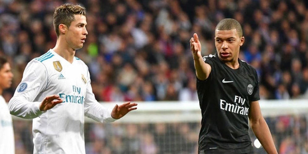 Cristiano Ronaldo dan Kylian Mbappe