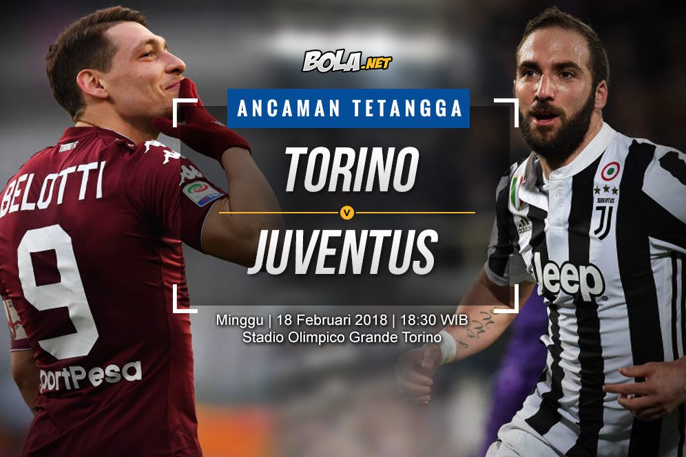 Data dan Fakta Serie A: Torino vs Juventus Data dan Fakta Serie A: Torino vs Juventus