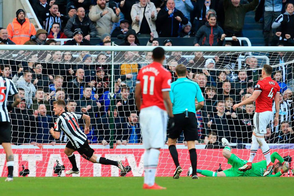 Hasil Pertandingan Newcastle United vs Manchester United: Skor 1-0