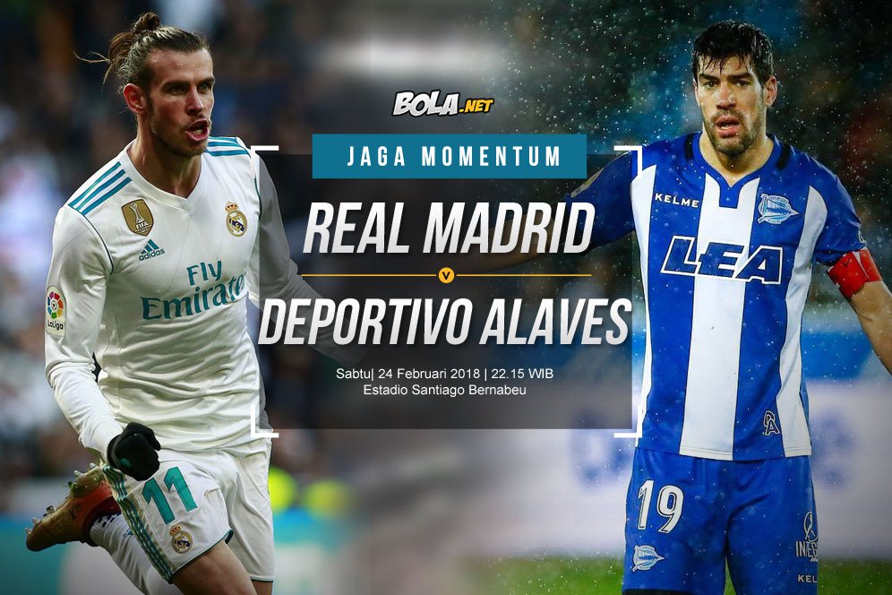 Prediksi Real Madrid vs Deportivo Alaves 24 Februari 2018 Prediksi Real Madrid vs Deportivo Alaves 24 Februari 2018