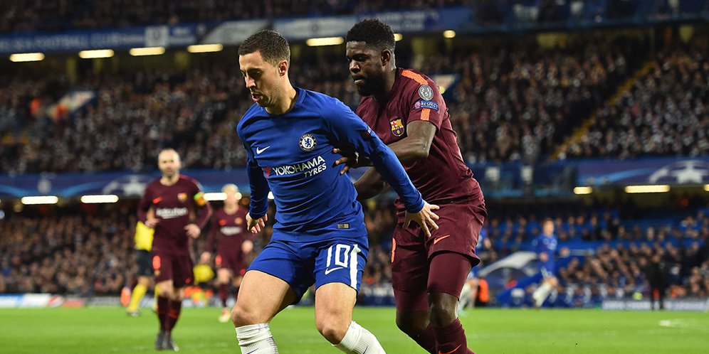 Hazard dan Umtiti.