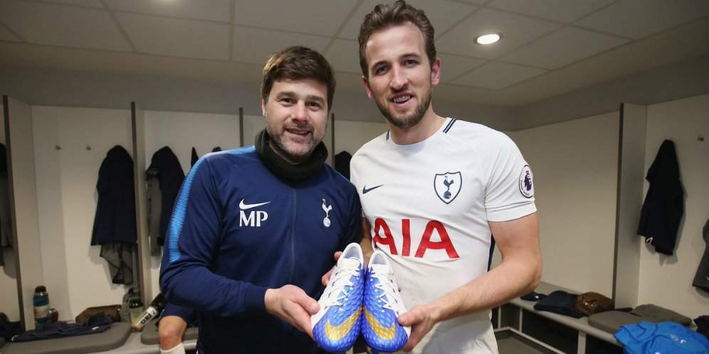 Mauricio Pochettino dan Harry Kane