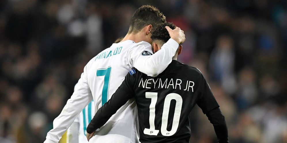 Cristiano Ronaldo dan Neymar