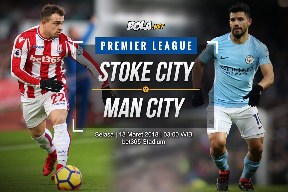 Data dan Fakta Premier League: Stoke City vs Manchester City Data dan Fakta Premier League: Stoke City vs Manchester City