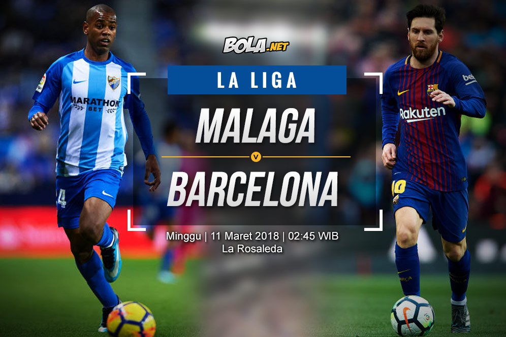 Data dan Fakta La Liga: Malaga vs Barcelona Data dan Fakta La Liga: Malaga vs Barcelona