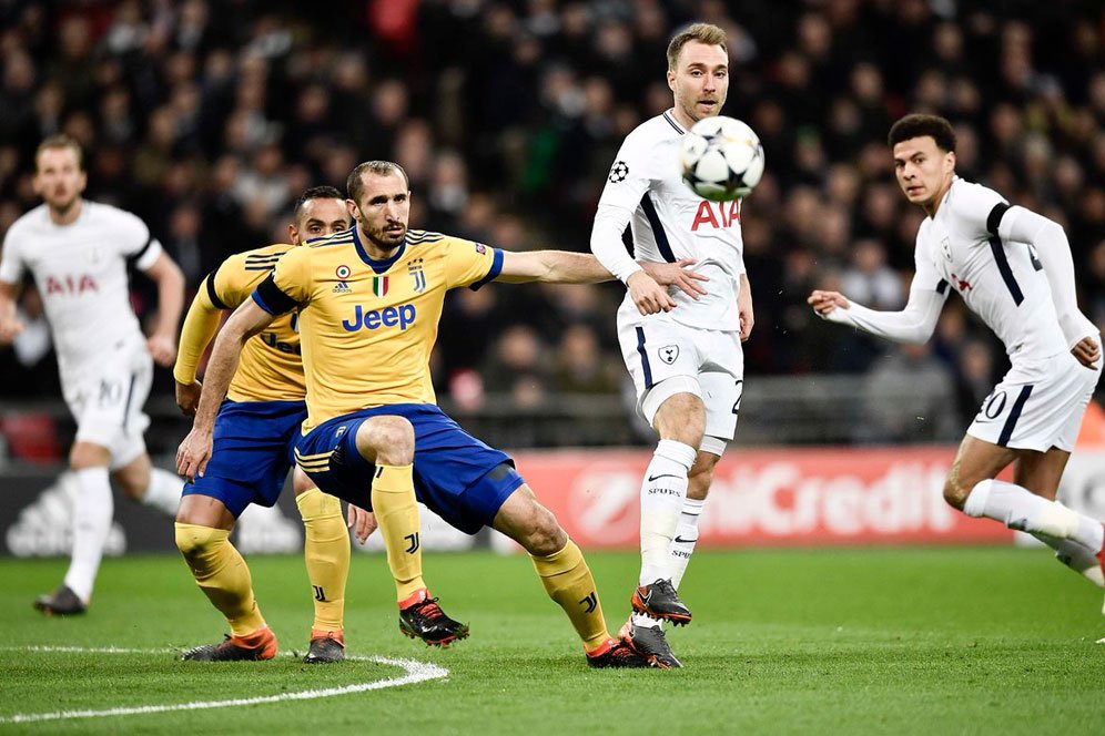 Chiellini Anggap Tottenham Sering Menyia-nyiakan Peluang Chiellini Anggap Tottenham Sering Menyia-nyiakan Peluang