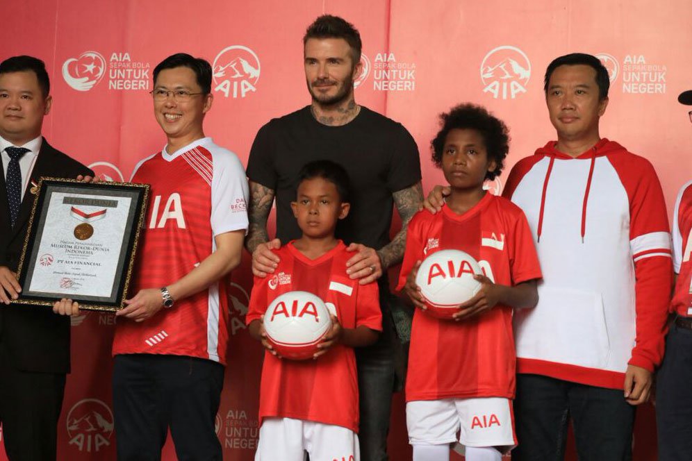 Inilah Saran David Beckham untuk Pemain Sepakbola Muda Indonesia Inilah Saran David Beckham untuk Pemain Sepakbola Muda Indonesia