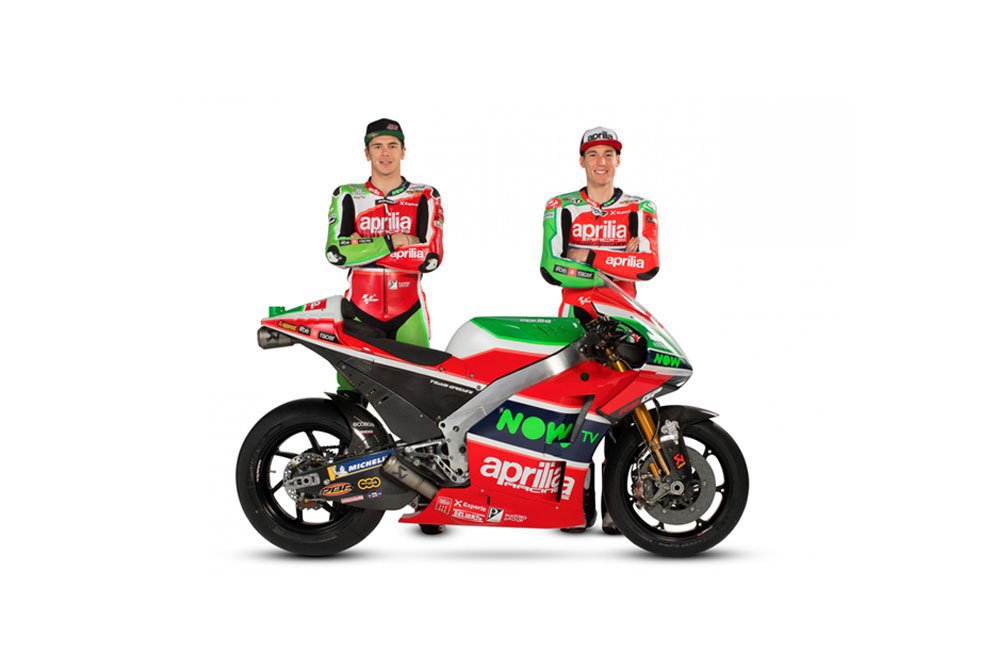 Jelang MotoGP 2018, Aprilia Luncurkan Tim di Noale Jelang MotoGP 2018, Aprilia Luncurkan Tim di Noale