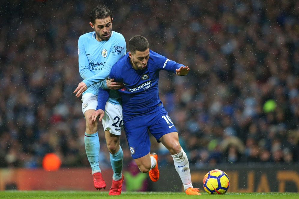 Kalah dari Manchester City, Conte Sindir Performa Hazard? Kalah dari Manchester City, Conte Sindir Performa Hazard?