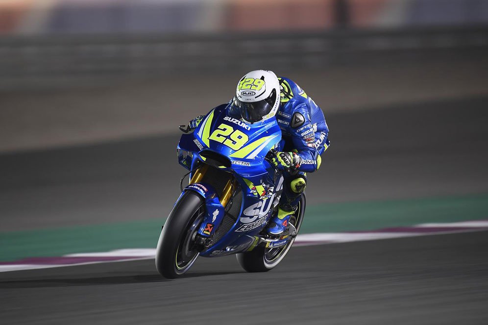 Suzuki Kian Nyaman, Iannone Puas Tercepat di Qatar Suzuki Kian Nyaman, Iannone Puas Tercepat di Qatar