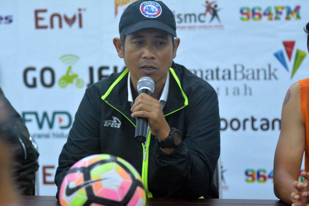 Joko Susilo Sebut Arema Butuh Kemenangan Joko Susilo Sebut Arema Butuh Kemenangan