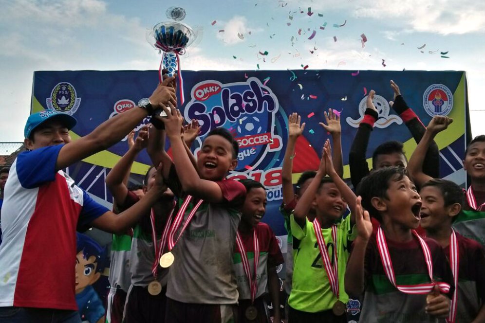 Tim Bulog Jatim Kampiun National Championship Okky Youth Soccer League 2018 U-12