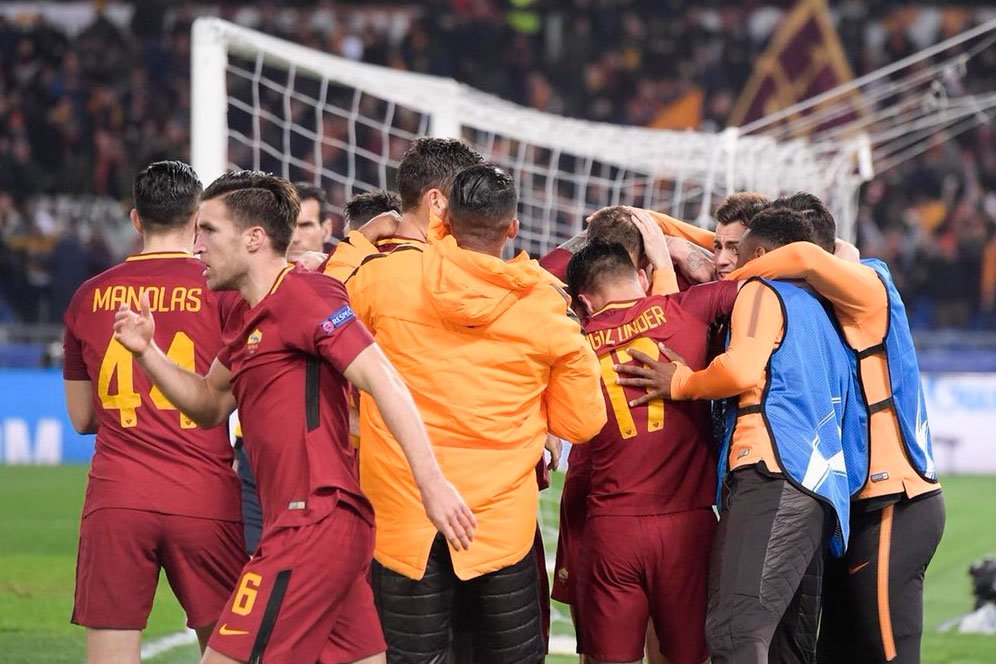 Tembus Delapan Besar Liga Champions, Roma Tak Takut Lawan Siapapun Tembus Delapan Besar Liga Champions, Roma Tak Takut Lawan Siapapun