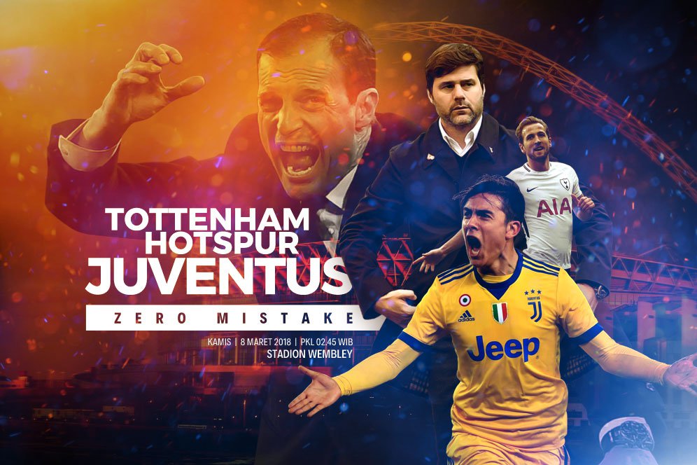 Data dan Fakta Liga Champions: Tottenham vs Juventus Data dan Fakta Liga Champions: Tottenham vs Juventus