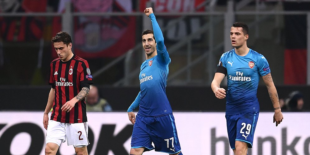 Arsenal menang di markas AC Milan
