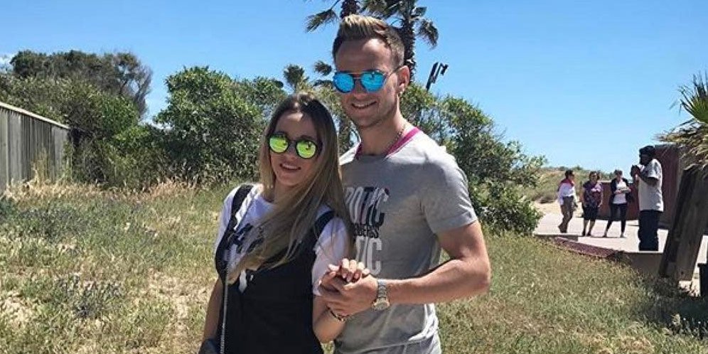 Ivan Rakitic dan Raquel Mauri