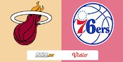 Saksikan Live Streaming Playoff NBA: Miami Heat vs Philadelphia 76ers - Game 5