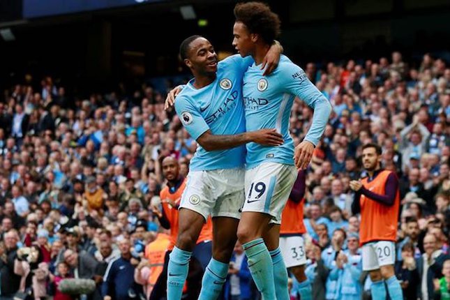 3. Raheem Sterling, Leroy Sane, Sergio Aguero (Manchester City) 3. Raheem Sterling, Leroy Sane, Sergio Aguero (Manchester City)