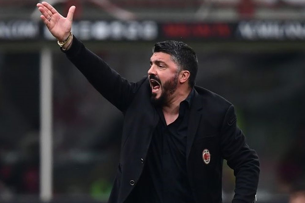 Milan Lagi-lagi Imbang, Gattuso Sesalkan Absennya Higuain