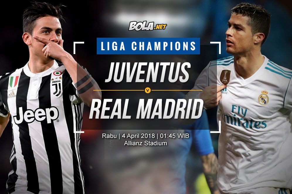 Data dan Fakta Liga Champions: Juventus vs Real Madrid Data dan Fakta Liga Champions: Juventus vs Real Madrid
