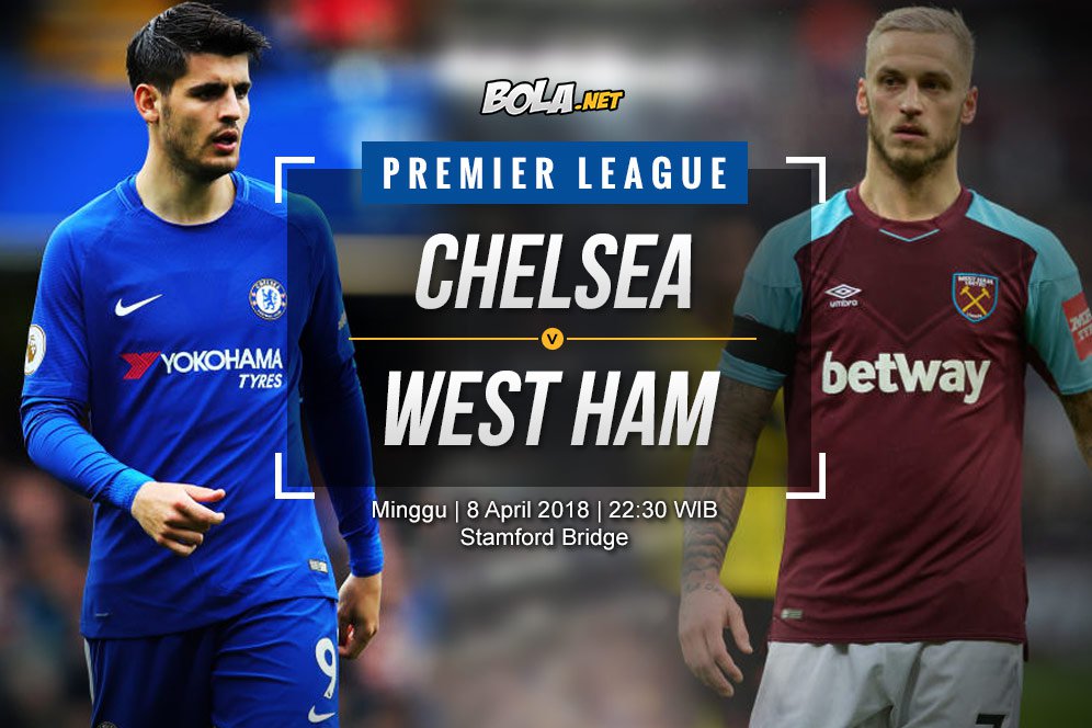 Data dan Fakta Premier League: Chelsea vs West Ham Data dan Fakta Premier League: Chelsea vs West Ham