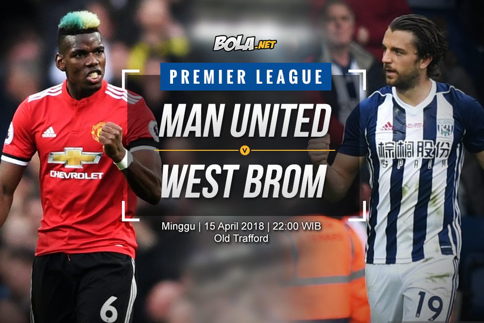 Data dan Fakta Premier League: Manchester United vs West Brom Data dan Fakta Premier League: Manchester United vs West Brom