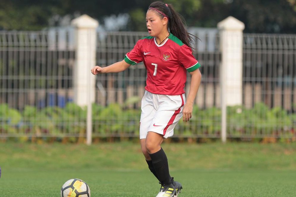 Dhanielle Daphne Bahagia Cetak Gol untuk Kemenangan Timnas Wanita Indonesia