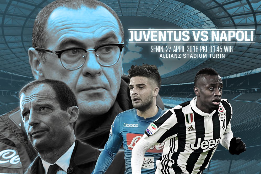 Prediksi Juventus vs Napoli 23 April 2018