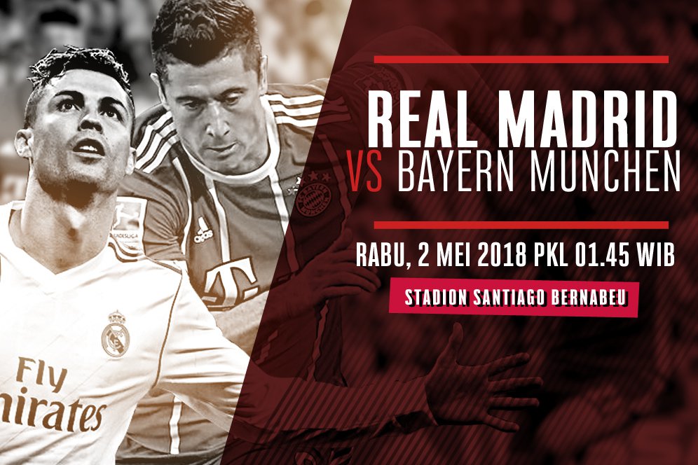 Jadwal dan Siaran Langsung Semifinal Liga Champions Malam Ini Jadwal dan Siaran Langsung Semifinal Liga Champions Malam Ini