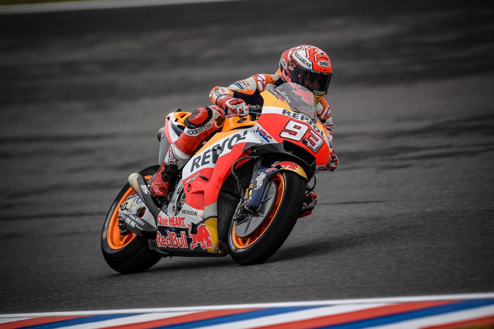 Marquez Tercepat di Sesi Pemanasan MotoGP Argentina Marquez Tercepat di Sesi Pemanasan MotoGP Argentina