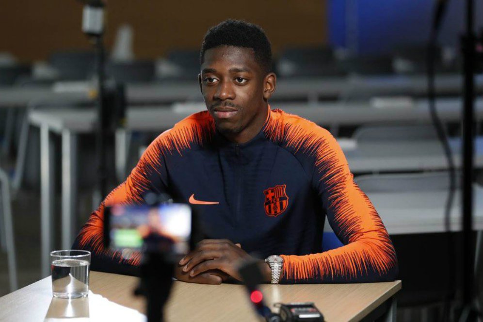 Barcelona Ogah Lepas Ousmane Dembele ke Chelsea Barcelona Ogah Lepas Ousmane Dembele ke Chelsea