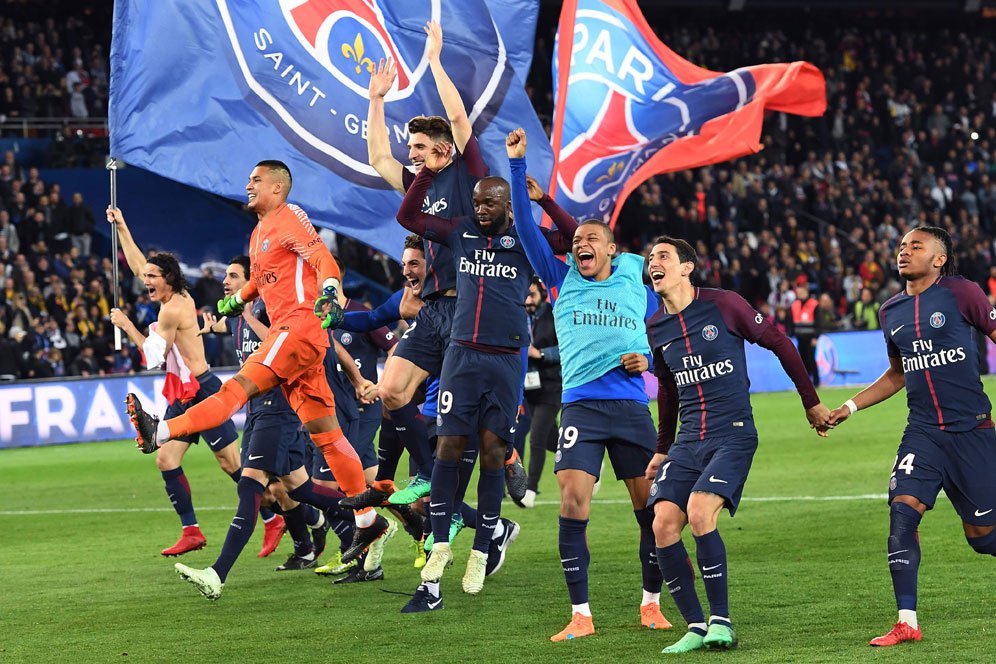 Hajar Monaco 7-1, PSG Juara Ligue 1 2017-18 Hajar Monaco 7-1, PSG Juara Ligue 1 2017-18