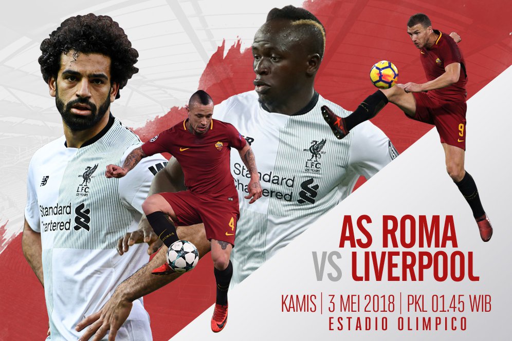 Prediksi AS Roma vs Liverpool 3 Mei 2018 Prediksi AS Roma vs Liverpool 3 Mei 2018