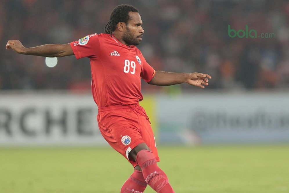 Septinus Alua Mengaku Grogi dalam Debutnya di Persija