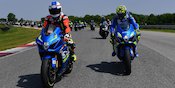 Sempat Bersitegang, Iannone-Schwantz Kompak Hadiri Acara Suzuki Sempat Bersitegang, Iannone-Schwantz Kompak Hadiri Acara Suzuki