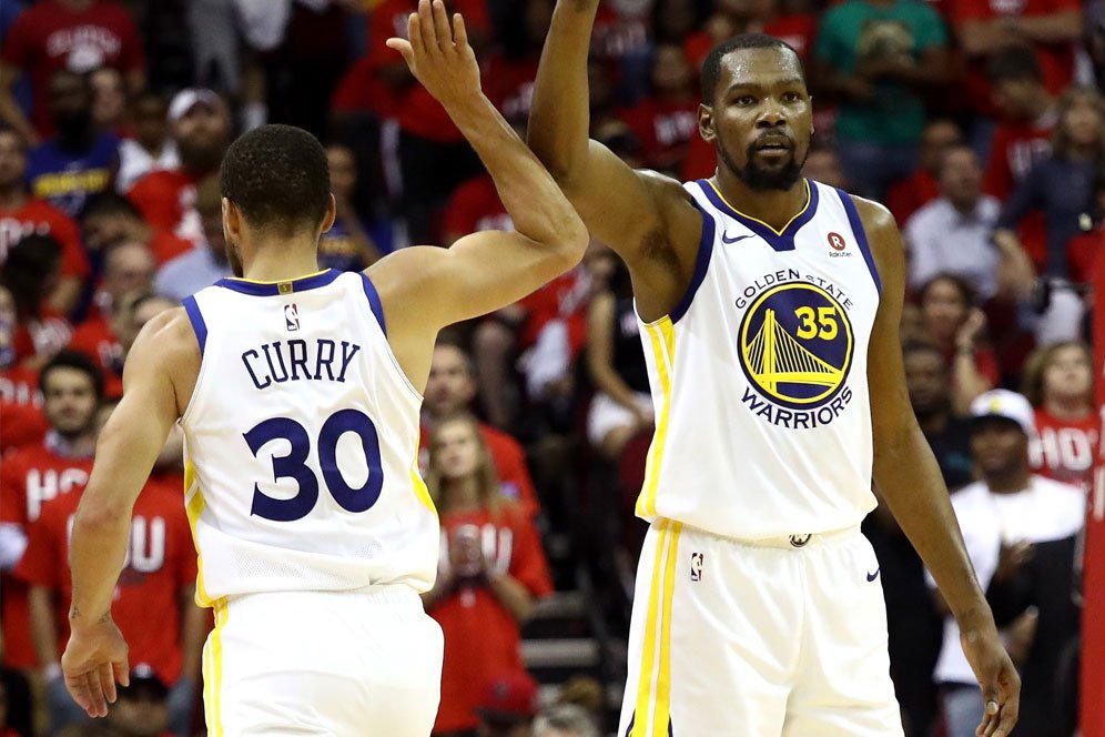 Kevin Durant Menggila, Warriors Bekuk Rockets di Game 1 Kevin Durant Menggila, Warriors Bekuk Rockets di Game 1
