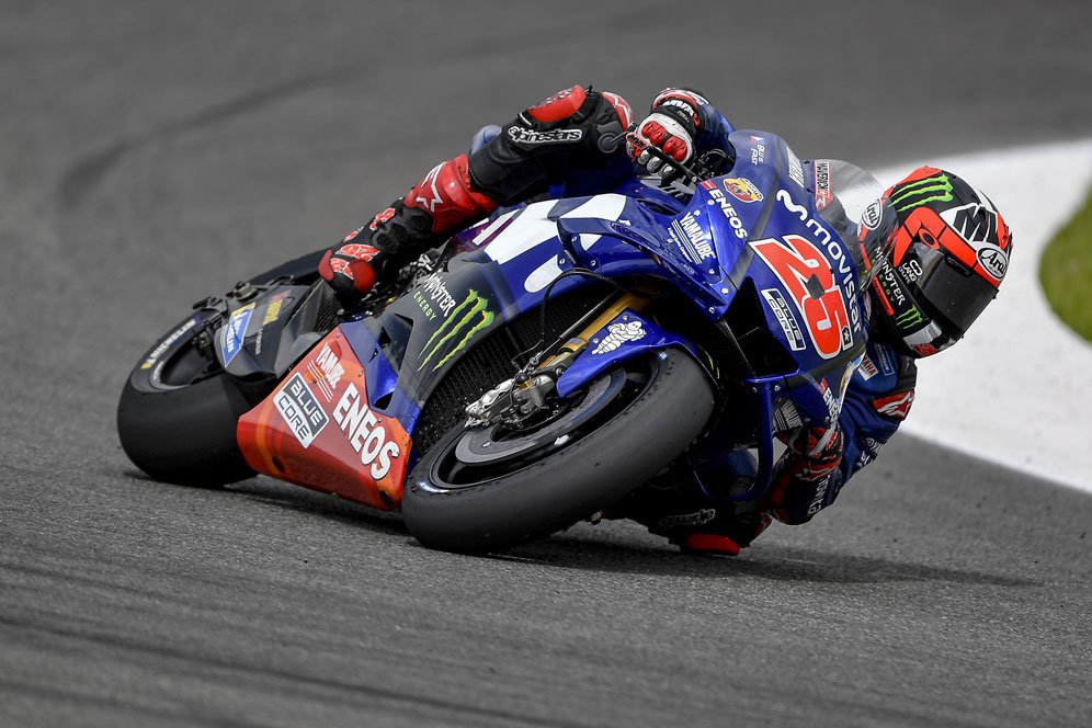 Maverick Vinales Tercepat di Latihan Ketiga MotoGP Prancis Maverick Vinales Tercepat di Latihan Ketiga MotoGP Prancis