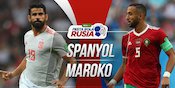 Prediksi Spanyol vs Maroko 26 Juni 2018
