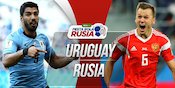 Prediksi Uruguay vs Rusia 25 Juni 2018