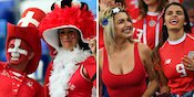 FOTO FANS: Swiss vs Kosta Rika