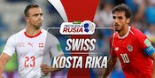 Prediksi Swiss vs Kosta Rika 28 Juni 2018