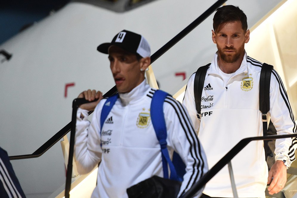 Foto & Video : Skuat Argentina, Selamat Datang di Rusia