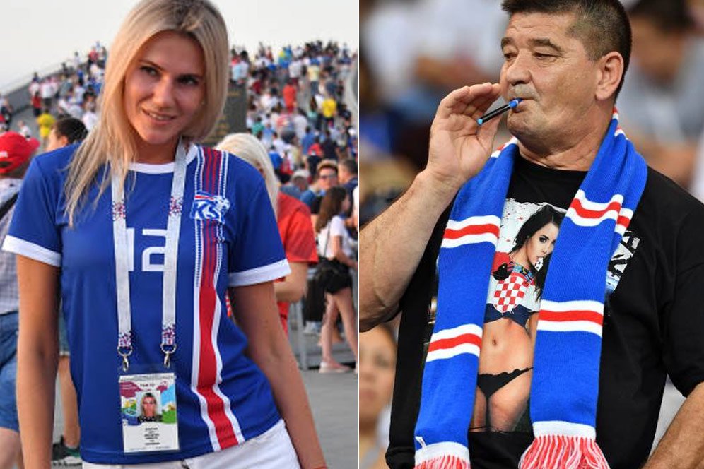 FOTO FANS: Islandia vs Kroasia FOTO FANS: Islandia vs Kroasia