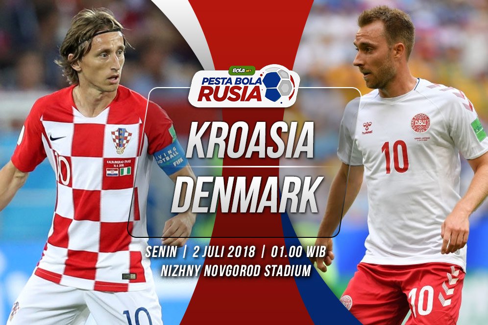 Prediksi Kroasia vs Denmark 2 Juli 2018 Prediksi Kroasia vs Denmark 2 Juli 2018