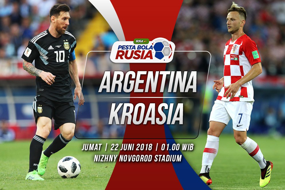 Prediksi Argentina vs Kroasia 22 Juni 2018