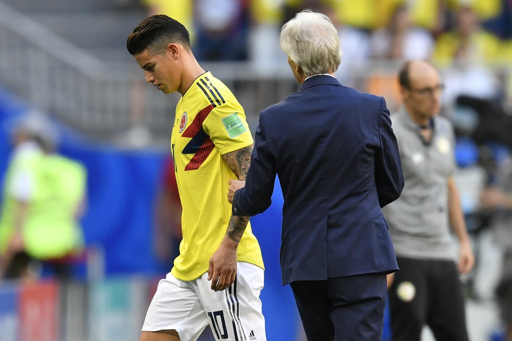 Kolombia Pastikan James Rodriguez Siap Lawan Inggris Kolombia Pastikan James Rodriguez Siap Lawan Inggris