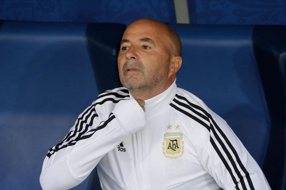 Sampaoli: Argentina Lolos Karena Tampil Berani Sampaoli: Argentina Lolos Karena Tampil Berani